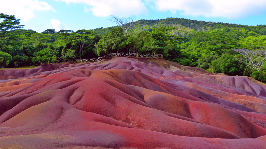 Siebenfarbene Erde Mauritius